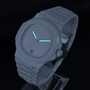 Reloj Deportivo Automático de Cerámica de Lujo para Hombre de Alta Calidad, Resistente al Agua, Multifunción, con Correa de Acero Inoxidable Luminosa - Product Image 4