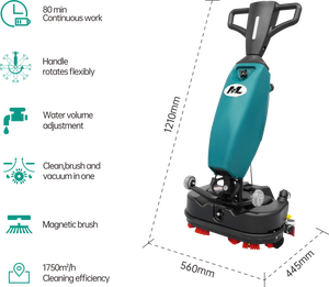 Balayeuse industrielle <span class=keywords><strong>sans</strong></span> <span class=keywords><strong>fil</strong></span> super puissante de nouveau design avec double réservoir d'eau - Product Image 3