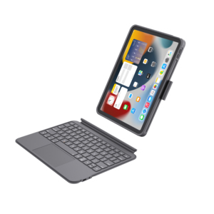 [คีย์ AI] แบบถอดได้ 180 °   เคสคีย์บอร์ดแบบหมุนได้สำหรับ <span class=keywords><strong>iPad</strong></span> 10.9/11 นิ้ว, Pro 11 ป้องกันการตกหล่น ช่องใส่ดินสอ Smart Pencil ฝาหลังแบบมีไฟ RGB 7 สี - Product Image 1