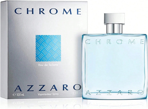 Azzzar0 Chrome Eau De Toilette Spray per <span class=keywords><strong>Uomo</strong></span> EDT <span class=keywords><strong>Profumo</strong></span> 1oz/30ml Bergamotto Limone Ananas Spray Neutro 11 Colonia - Product Image 2