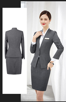 Costume professionnel féminité haut de gamme outillage entretien costume formel costume veste réception vêtements de travail