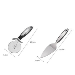Wholesale Premium Stainless Steel Kitchen Pizza <b>Cutter</b> Wheel Server Tools Home Knife Waffle Cookies Cake <b>Bread</b> Dough Slicer - Product Image 2