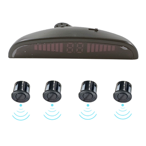 12-24V <span class=keywords><strong>Radar</strong></span> visivo digitale antiurto impermeabile per l'escavatore del carrello elevatore auto che inverte l'ausilio per l'installazione senza foro - Product Image 1