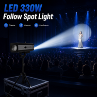 Projecteur LED 330W 23 °   Projecteur Beam 30M DMX512 à activation sonore IP20 CE avec lentille asphérique pour mariages, scènes, concerts et théâtres