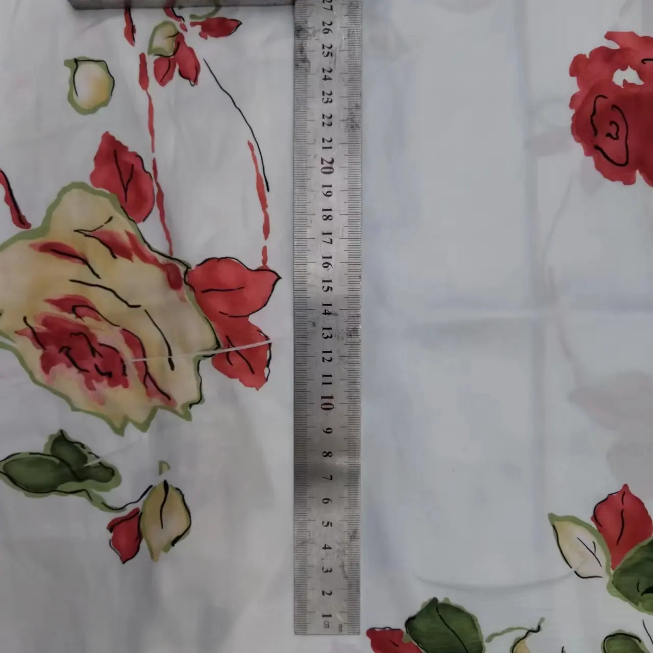 Professionele Leverancier Van Hoge Kwaliteit 75d Dty Bruids Bruiloft Bloemen Strandstijl Satijn Digitale Print Stof Voor Nachtkleding