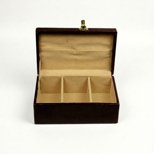 Plastic Jewelry Storage <b>Box</b> Irregular Shape with 3 Compartments and <b>Lock</b> Mechanism <b>for</b> Jewelry Making Supplies SUNTOOLS/STIPL - Product Image 1