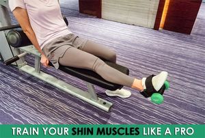 Sangle de cheville pour haltères, entraînement de <span class=keywords><strong>renforcement</strong></span> <span class=keywords><strong>musculaire</strong></span> des jambes, mollets, tibias, entraîneur de tibialis - Product Image 5