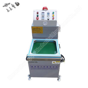 เครื่องขัดสแตนเลสแบบอัตโนมัติใหม่สำหรับล็อคกุญแจอุปกรณ์เสริมที่มีแกนเครื่องยนต์ที่มีประสิทธิภาพสูงการตกแต่งด้วยแม่เหล็ก - Product Image 3