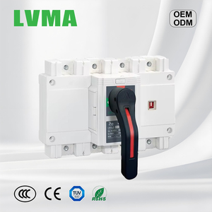 Interrupteur d'isolement de charge à double jet monophasé triphasé LMGL-63, interrupteur d'isolement RTS, interrupteur de déconnexion - Product Image 1