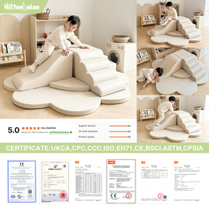 Kapalı yumuşak PU deri tulumları tarama aktivite oyun seti tırmanma oyuncaklar bebek köpük tırmanma blokları oyun alanı yumuşak oyun seti - Product Image 6