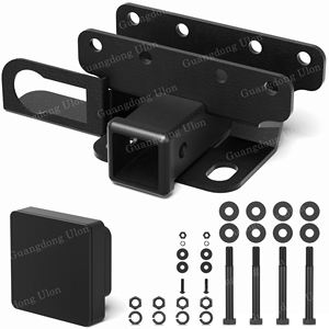 ULON fabrika fiyat çekme aksamı römork Ford Bronco 2021-2024 Hitch alıcı, arka tampon 2 inç çekme kapağı, toz boya - Product Image 1