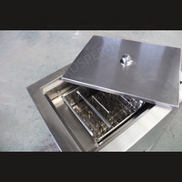 Machine à glaces commerciale à moule unique, congélation rapide, pour la fabrication de bâtonnets glacés