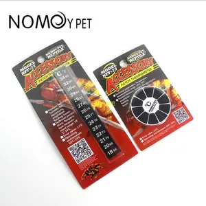 Nomo Digitaal Inductiepapier Aquarium Schildpad Regenwoud Tank Glazen Patch Thermometer