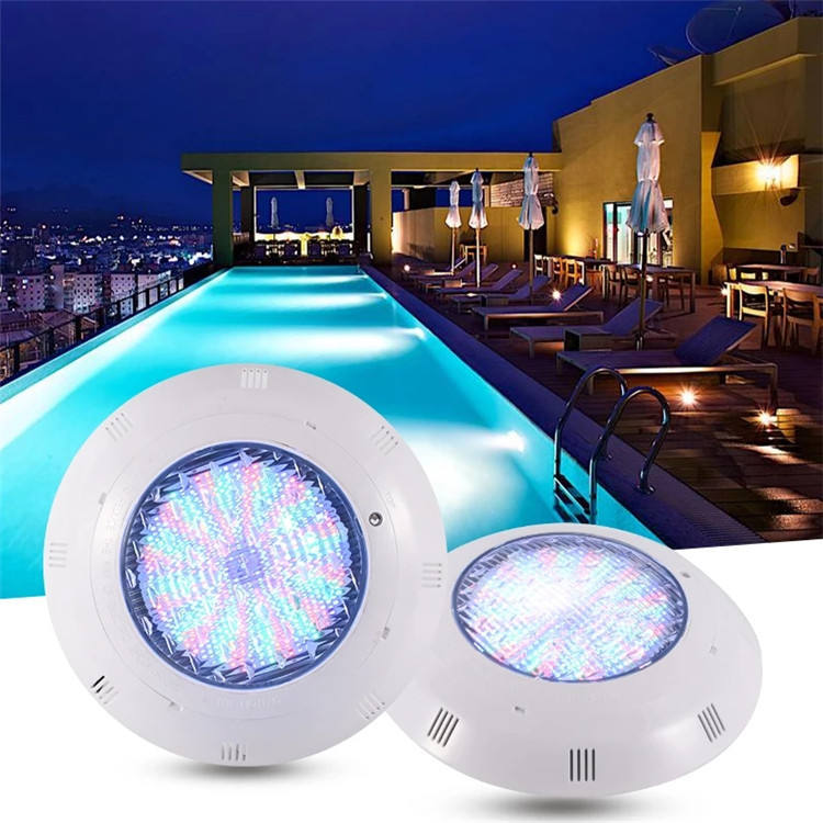 Swimming Pool Accessories Plastic Housing IP68 Waterproof AC 12V 18W Underwater LED Swimming Pool Light