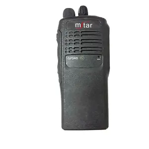 GP340 Digital MT Bateria De Lítio ou Ni-mh Bateria Handheld Rádio Sem Fio China Profissional Longo Alcance VHF Preto Walkie Talkie