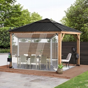 Voile <span class=keywords><strong>d</strong></span>'<span class=keywords><strong>ombrage</strong></span> <span class=keywords><strong>rectangulaire</strong></span> personnalisable en PVC, bâche transparente à bord blanc, épaisse et robuste, de qualité supérieure pour l'extérieur - Product Image 5