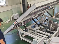 Table inclinable à flotteur d'air haute précision CARE MACHINERY 3660x2440 pour la rupture et la séparation rapides du verre