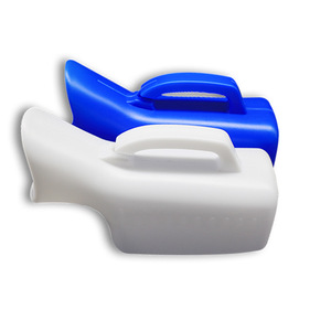 Urinoir pour femmes, grande capacité 1200 ml, en plastique, pour personnes alitées, soins aux personnes âgées, utilisation en voiture - Product Image 1