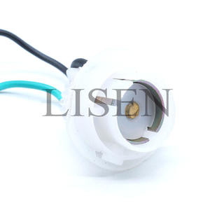 1156 1157 T10 T20发光二极管汽车制动底座单、双尾灯灯泡插座线束 - Product Image 3