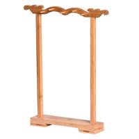 Nouveau support de stylo en bambou de style chinois minimaliste, présentoir pour pinceaux, idéal pour les étudiants pratiquant la calligraphie