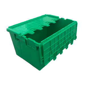 Boîtes de rangement solides en plastique de la marque HAOSEN, fabrication chinoise directe, réduction en gros pour les entreprises de déménagement et le stockage personnel - Product Image 2