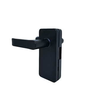 Đen thép không gỉ vuông dọc Đôi Chốt Cửa Khóa tay phải đồ nội thất ổ khóa - Product Image 3