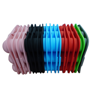 Moule à pain rond en silicone antiadhésif à 9 cavités pour <span class=keywords><strong>hamburger</strong></span>, moule à pain pour la cuisson de petits pains faits <span class=keywords><strong>maison</strong></span> - Product Image 4