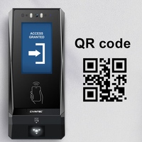 Escáner de código de barras inalámbrico basado en la nube, sistema de control de acceso NFC de 13.56MHz con cámara automática, pantalla táctil, OEM/ODM