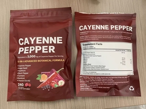Complément de gélules de piment de Cayenne pour la santé cardiaque, des veines des jambes et des vaisseaux sanguins, amélioration de la densité osseuse, Vitamine E D3+K2 - Product Image 6