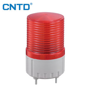 CNTD CLE90, luz de advertencia, equipo de máquina CNC, resistente al agua, tipo tornillo, lámpara de alarma de decibelios, Base magnética, 12/24/220V para Industrial - Product Image 1