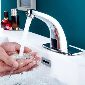 Prix promotionnel conception simple robinet de capteur de cuisine intelligent robinet intelligent robinet moderne
