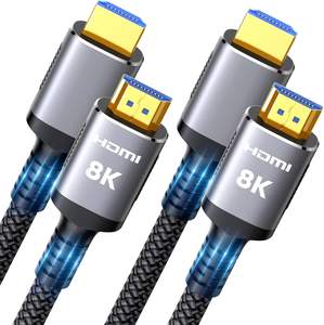 Usine Oem Odm bonne qualité 8K câble <span class=keywords><strong>HDMI</strong></span> 2.1 8K 60Hz 4K 120Hz câble <span class=keywords><strong>hdmi</strong></span> 1m 2m 3m plaqué or 8k câble <span class=keywords><strong>hdmi</strong></span> prise en charge HDR <span class=keywords><strong>EARC</strong></span> - Product Image 1