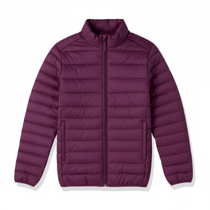 Veste matelassée en toile légère pour hommes Manteau d'hiver à capuche en coton personnalisé Stand Top Design High Street New Arrival - Product Image 1