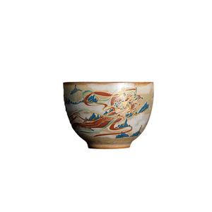 Tasse à thé Dunhuang <span class=keywords><strong>Kweichow</strong></span> Moutai Tasse unique Retro Master Cup Tea Drinking Household Kung Fu Small Tea Bowl - Product Image 5