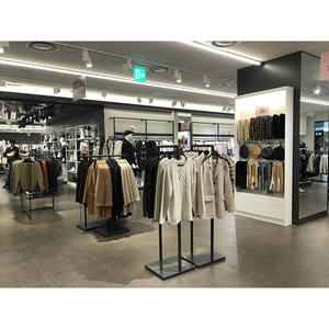 Indumento da donna moderno sartoria arredamento vestiti nuovo Design moderno negozio di abbigliamento Design interno abbigliamento Rack per <span class=keywords><strong>Boutique</strong></span> - Product Image 5