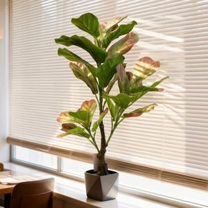 Figuier à feuilles de violon artificiel, hyper-réaliste, <span class=keywords><strong>en</strong></span> plastique, résistant aux intempéries, <span class=keywords><strong>pour</strong></span> l'intérieur et l'extérieur, décoration de <span class=keywords><strong>jardin</strong></span>, décoration de maison, paysagiste, vente <span class=keywords><strong>en</strong></span> gros - Product Image 3