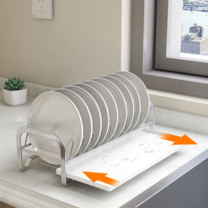 Escurridor de Platos Ecológico de Acero Inoxidable, Organizador de Almacenamiento para Gabinetes de Cocina, Soporte para Especias, Portavasos, Porta Cubiertos, Tenedores y Cucharas - Product Image 3