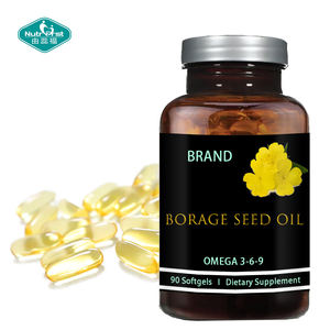 Recette personnalisée en gros Huile de graines de <span class=keywords><strong>bourrache</strong></span> Huile d'<span class=keywords><strong>onagre</strong></span> Gélule en vrac - Product Image 1