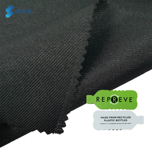 Kain Gabardin Twill GRS Repreve 100% Poliester 300D Baru untuk Pakaian Kerja Luar Ruangan, Seragam, Celana, dan Tas - Product Image 2