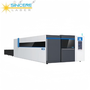 Machine de découpe laser à fibre haute puissance 3000W avec refroidissement par eau pour le traitement des tôles, des structures en acier et des plaques épaisses - Product Image 1