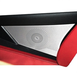 Cubiertas para Altavoces de Puerta Trasera para Mercedes-Benz Clase E W207 Coupé 2009-2016, Juego de 2 Piezas de Acero Inoxidable - Product Image 3