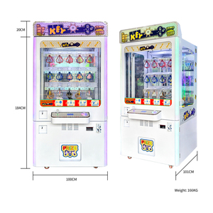 Lucky Key Prize Gift NAUGHTY DOG Máquina recreativa <span class=keywords><strong>de</strong></span> grúa, operada con monedas/billetes, <span class=keywords><strong>juegos</strong></span> <span class=keywords><strong>de</strong></span> entretenimiento metálicos para mayores <span class=keywords><strong>de</strong></span> 6 años - Product Image 3