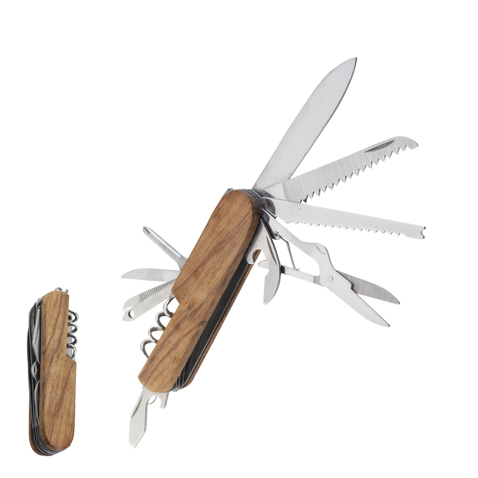 Shero многофункциональный карманный нож складной инструмент брелок карманный нож с деревянной ручкой многофункциональный швейцарский нож