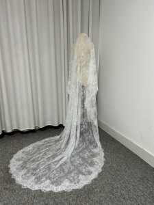 Veli da Sposa Cattedrale Personalizzabili Splendidi 2.3m*1.5m a Uno Strato <span class=keywords><strong>Veu</strong></span> De Noiva - Product Image 6