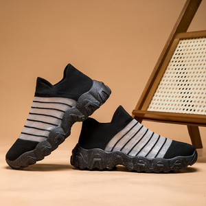 Zapatillas Deportivas Ligeras de Malla para Mujer, Estilo Slip-On, Casuales de Verano - Product Image 4