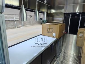 Nuevo Remolque de Comida Vintage ACB con Asador de Pollo para Exteriores, Totalmente Equipado para Venta de Snacks y Papas Fritas - Product Image 2