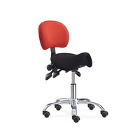 Chaise ergonomique de poste de travail de chaise de tabouret de siège de selle pour le bureau HY6015