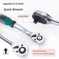 Ensemble d'outils de réparation automobile en acier au chrome-vanadium de 32 pièces, clé à bougie d'allumage à entraînement de 3/4 pouces, douille à cliquet, démontage de pneus de voiture tout-en-un