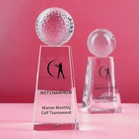 Trophée en cristal personnalisé en gros Quartz Global Earth Trophy Prix en verre vierge pour le Baseball Softball Fée Thème Souvenir Cadeau VIP
