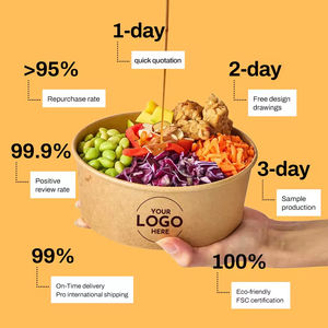 Упаковочная коробка для еды из крафт-бумаги - Product Image 3